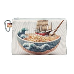 Noodles Pirate Chinese Food Food Canvas Cosmetic Bag (large)