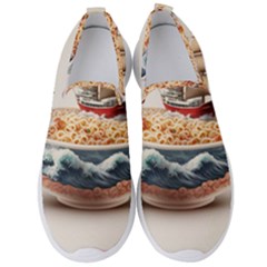 Noodles Pirate Chinese Food Food Men s Slip On Sneakers by Ndabl3x