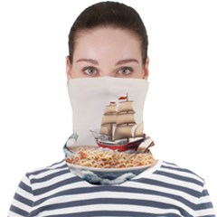 Noodles Pirate Chinese Food Food Face Seamless Bandana (adult) by Ndabl3x