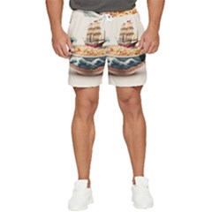 Noodles Pirate Chinese Food Food Men s Runner Shorts by Ndabl3x