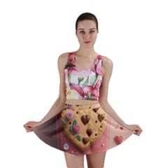 Cookies Valentine Heart Holiday Gift Love Mini Skirt