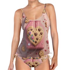 Cookies Valentine Heart Holiday Gift Love Tankini Set by Ndabl3x