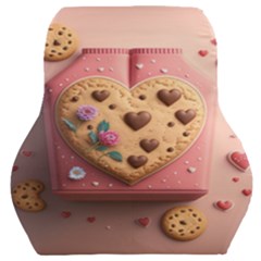 Cookies Valentine Heart Holiday Gift Love Car Seat Back Cushion  by Ndabl3x