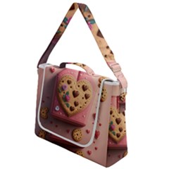 Cookies Valentine Heart Holiday Gift Love Box Up Messenger Bag by Ndabl3x