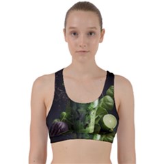 Drink Spinach Smooth Apple Ginger Back Weave Sports Bra by Ndabl3x