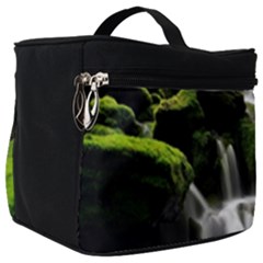 Waterfall Moss Korea Mountain Valley Green Forest Make Up Travel Bag (big) by Ndabl3x