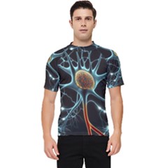 Organism Neon Science Men s Short Sleeve Rash Guard by Ndabl3x