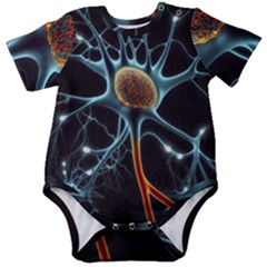 Organism Neon Science Baby Short Sleeve Bodysuit