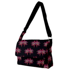 Chic Dreams Botanical Motif Pattern Design Full Print Messenger Bag (L)