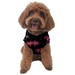 Chic Dreams Botanical Motif Pattern Design Dog Sweater by dflcprintsclothing