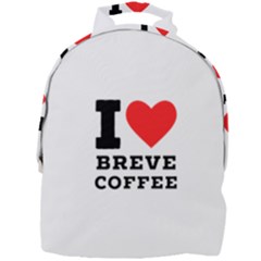 I Love Breve Coffee Mini Full Print Backpack by ilovewhateva