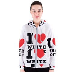 I Love White Coffee Women s Zipper Hoodie by ilovewhateva