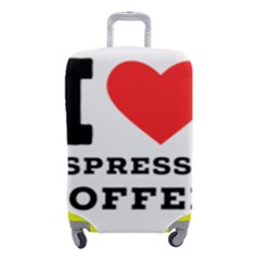 I Love Espresso Coffee Luggage Cover (small)