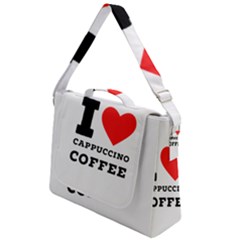 I Love Cappuccino Coffee Box Up Messenger Bag by ilovewhateva