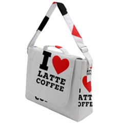 I Love Latte Coffee Box Up Messenger Bag by ilovewhateva