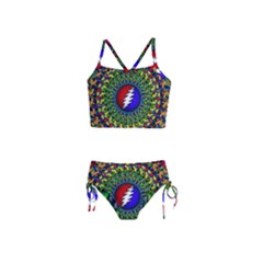 Grateful Dead Pattern Girls  Tankini Swimsuit