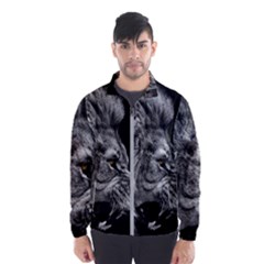 Angry Male Lion Roar Men s Windbreaker by Wav3s