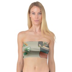 Egyptian Woman Wing Bandeau Top by Wav3s