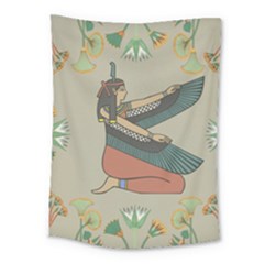 Egyptian Woman Wing Medium Tapestry by Wav3s