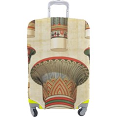 Egyptian Architecture Column Luggage Cover (large) by Wav3s