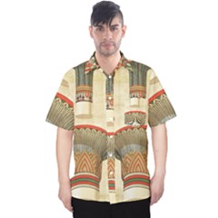 Egyptian Architecture Column Men s Hawaii Shirt