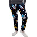 Seamless-adventure-space-vector-pattern-background Men s Jogger Sweatpants View1