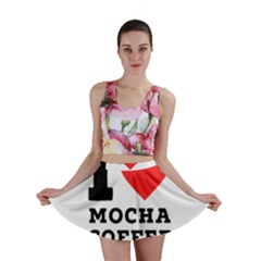 I Love Mocha Coffee Mini Skirt by ilovewhateva