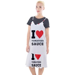 I Love Tomatoes Sauce Camis Fishtail Dress by ilovewhateva