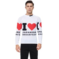 I Love Japanese Breakfast  Men s Long Sleeve Rash Guard by ilovewhateva