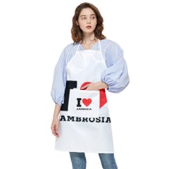 I Love Ambrosia Pocket Apron by ilovewhateva