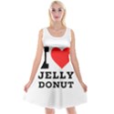 I love jelly donut Reversible Velvet Sleeveless Dress View1