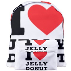 I Love Jelly Donut Giant Full Print Backpack by ilovewhateva