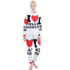 I Love Jelly Donut Women s Lounge Set by ilovewhateva