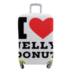 I Love Jelly Donut Luggage Cover (small) by ilovewhateva