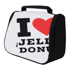 I Love Jelly Donut Full Print Travel Pouch (small) by ilovewhateva