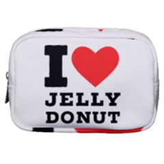 I Love Jelly Donut Make Up Pouch (small) by ilovewhateva