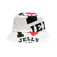 I Love Jelly Donut Inside Out Bucket Hat by ilovewhateva