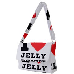 I Love Jelly Donut Full Print Messenger Bag (s) by ilovewhateva