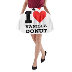 I Love Vanilla Donut A-line Pocket Skirt by ilovewhateva