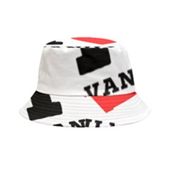 I Love Vanilla Donut Bucket Hat by ilovewhateva