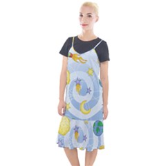 Science Fiction Outer Space Camis Fishtail Dress by Ndabl3x