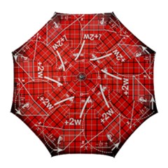 Geometry Mathematics Cube Golf Umbrellas by Ndabl3x