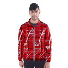 Geometry Mathematics Cube Men s Windbreaker by Ndabl3x