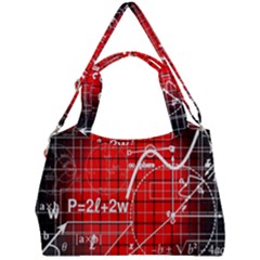 Geometry Mathematics Cube Double Compartment Shoulder Bag by Ndabl3x