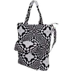 Tile Repeating Pattern Texture Shoulder Tote Bag by Ndabl3x