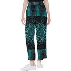 Ornament District Turquoise Women s Pants  by Ndabl3x