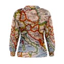 Map Europe Globe Countries States Women s Sweatshirt View2