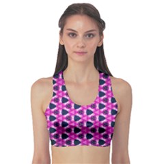 Digital Art Artwork Abstract Sports Bra by Ndabl3x