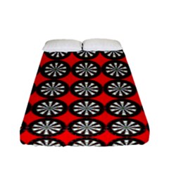 Dart Board Target Game Fitted Sheet (full/ Double Size)