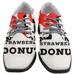 I Love Strawberry Donut Women Heeled Oxford Shoes by ilovewhateva